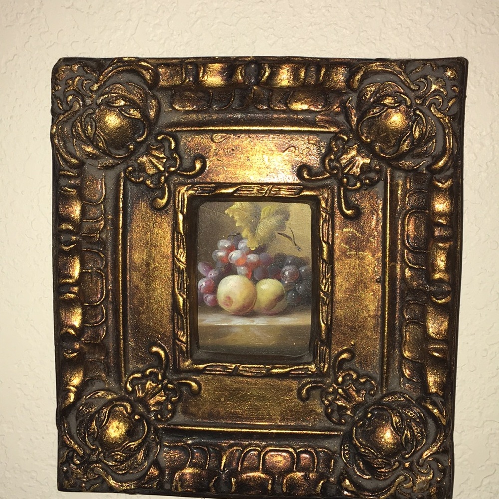 Antique miniature picture